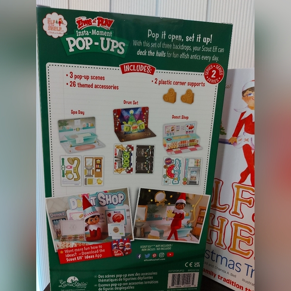 Elf on the Shelf Girl & book w/ 3 Pop-Up  Scenes & Santa's Driver's license! - Picture 5 of 8